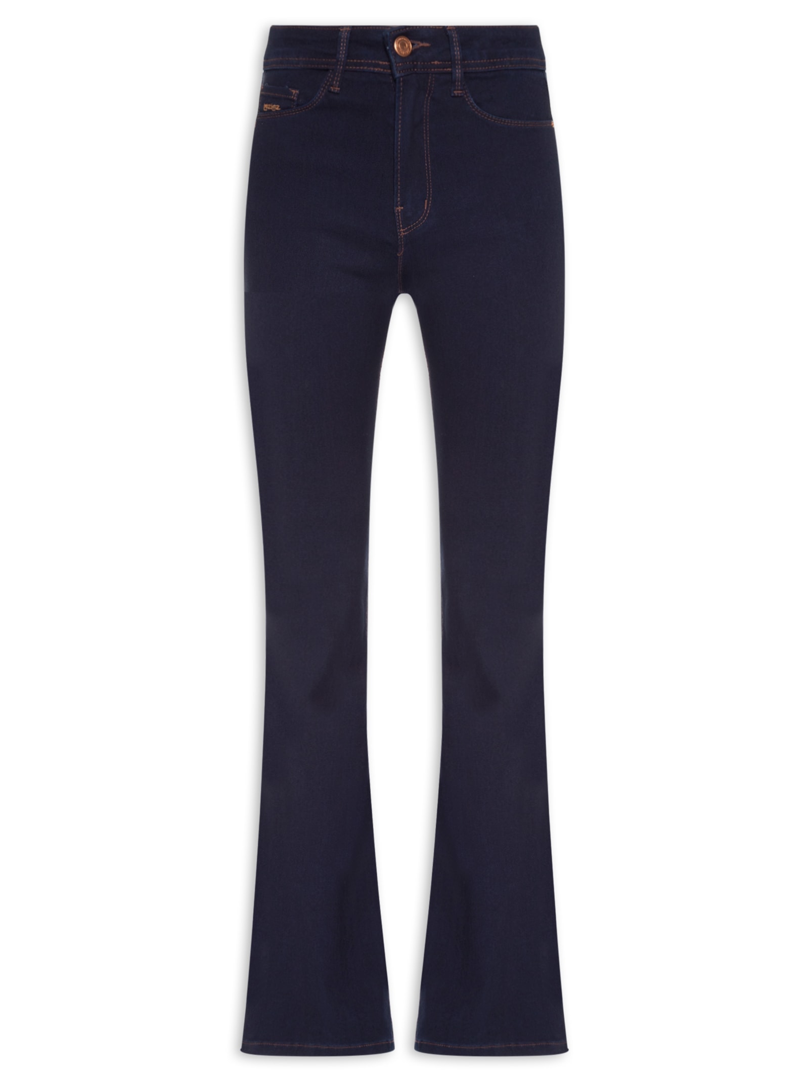 Calça Feminina Jeans Com Elastano Azul Lez A Lez