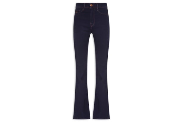 Calça Feminina Jeans Com Elastano - Azul