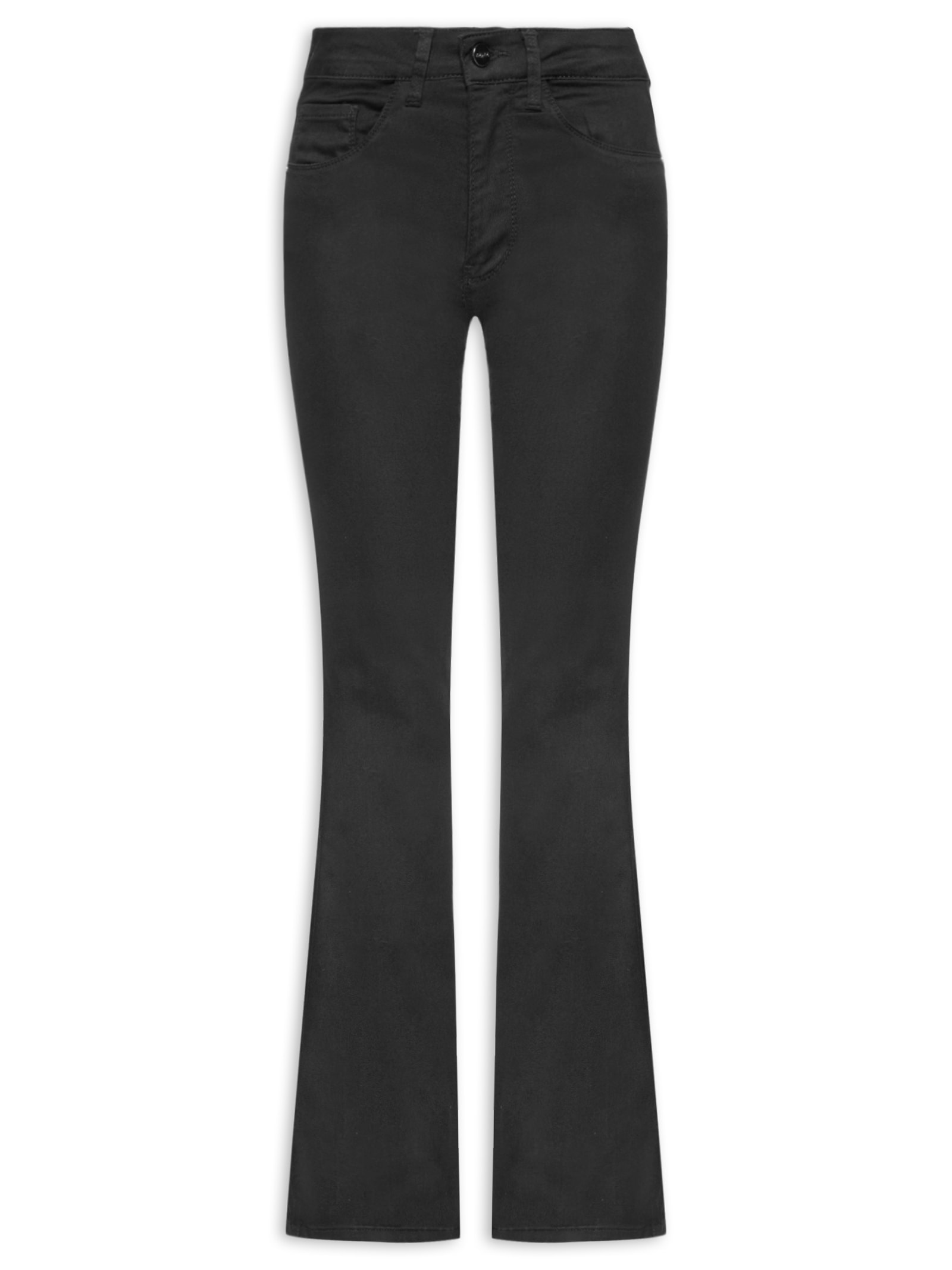 Calça Feminina Jeans Com Elastano Preto Lez A Lez