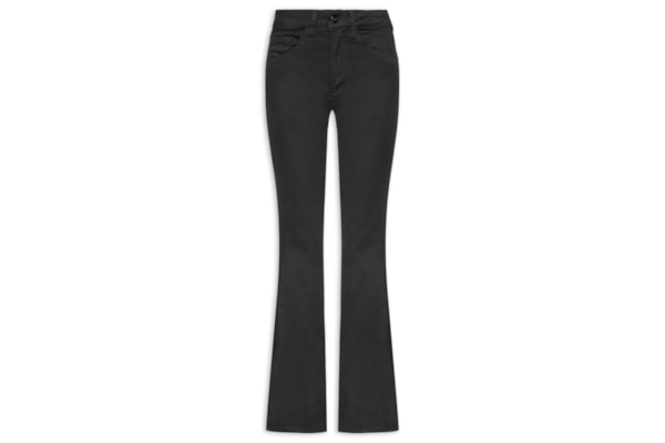Calça Feminina Jeans Com Elastano - Preto
