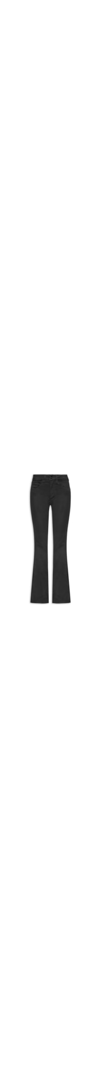 Calça Feminina Jeans Com Elastano - Preto
