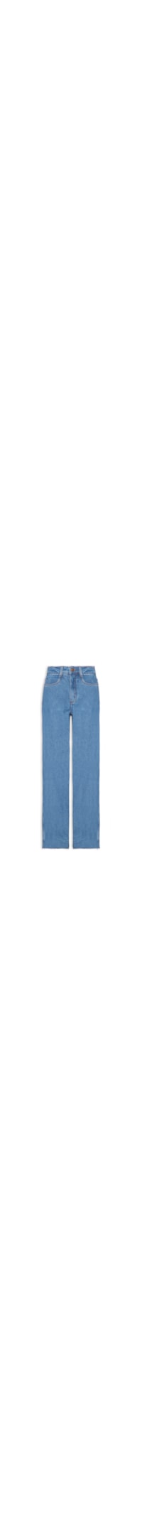 Calça Feminina Jeans Costura Deslocada - Azul