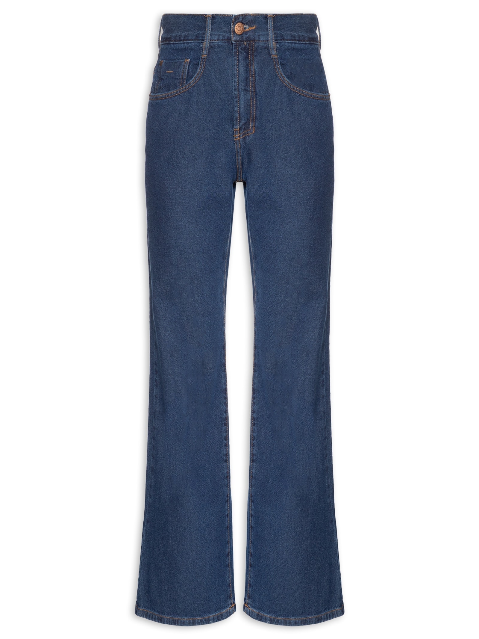 Calça Feminina Jeans Dark Azul Dress To