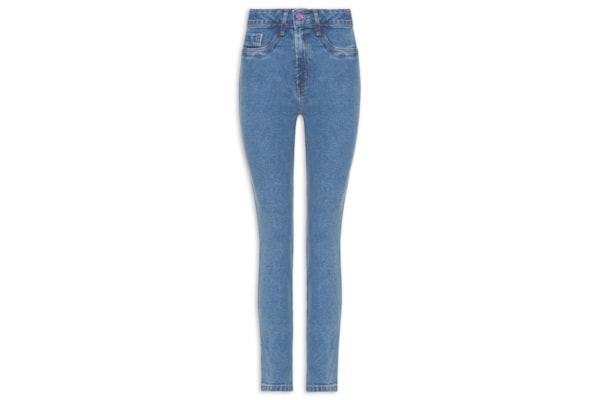 Calça Feminina Jeans Diana Ankle High - Azul