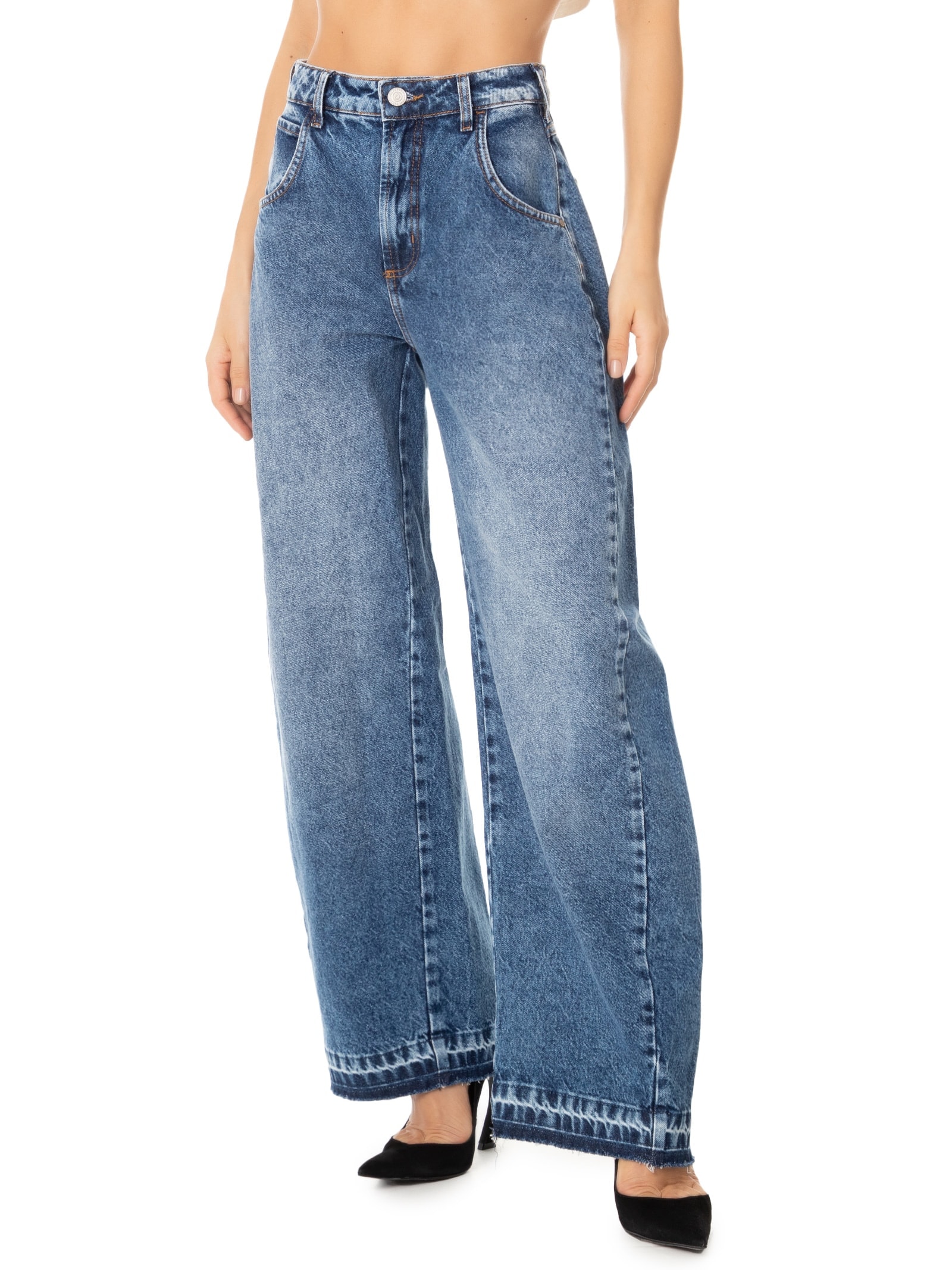 Calça Feminina Jeans Dublin Azul Colcci Jeans