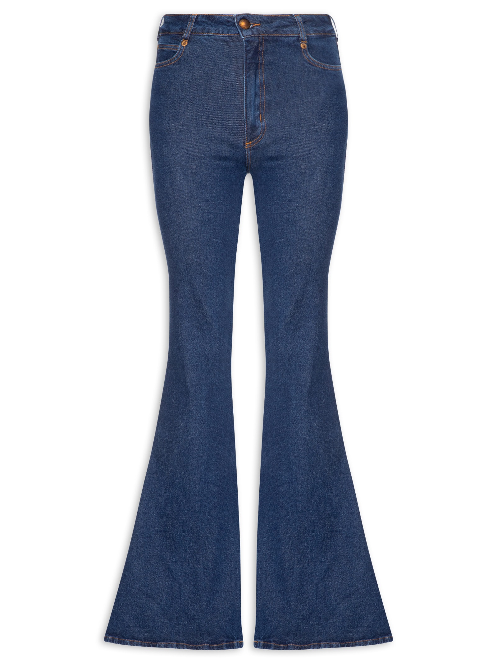 Calça Feminina Jeans Duda Azul Open