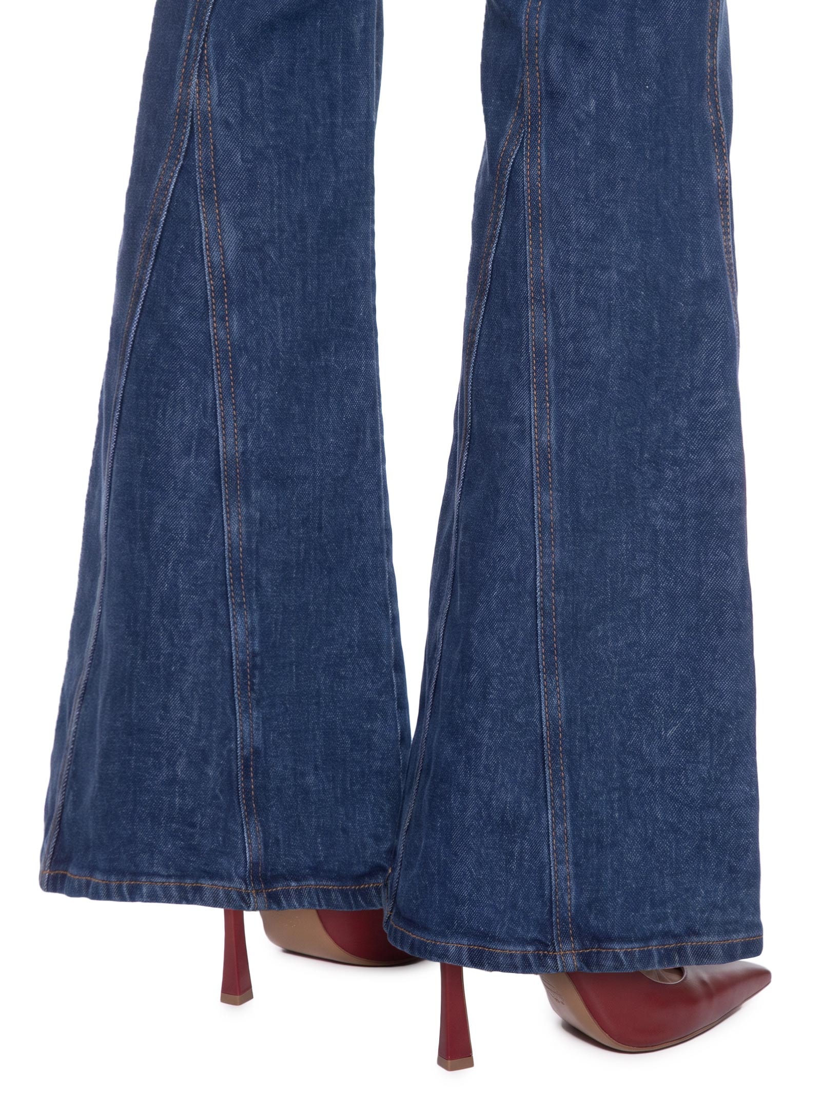 Calça Feminina Jeans Duda Azul Open