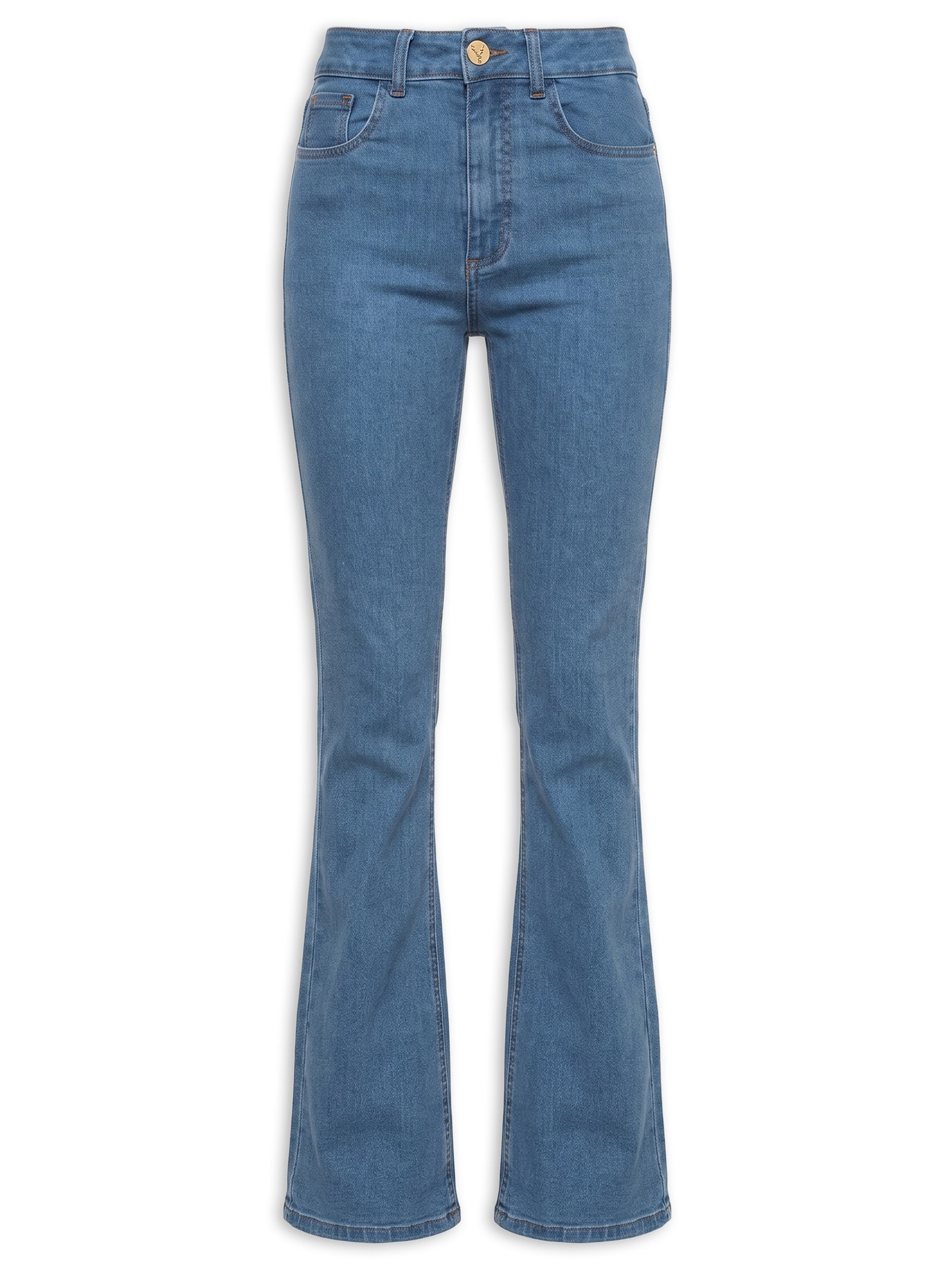 Calça Feminina Jeans Elisa Azul Triya