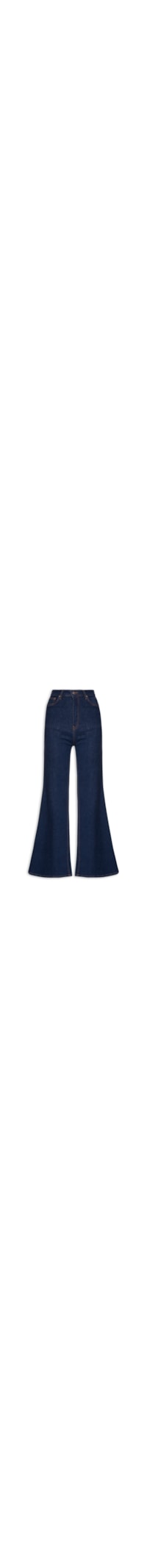 Calça Feminina Jeans Flare - Azul