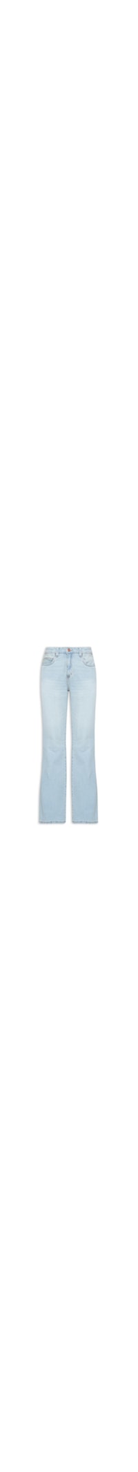 Calça Feminina Jeans Flare High - Azul