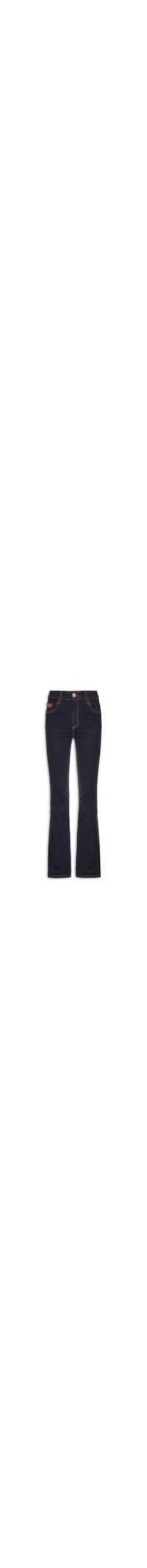 Calça Feminina Jeans Flare Super High - Azul