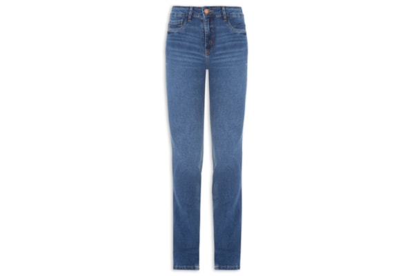 Calça Feminina Jeans Hera Boot Cut High - Azul
