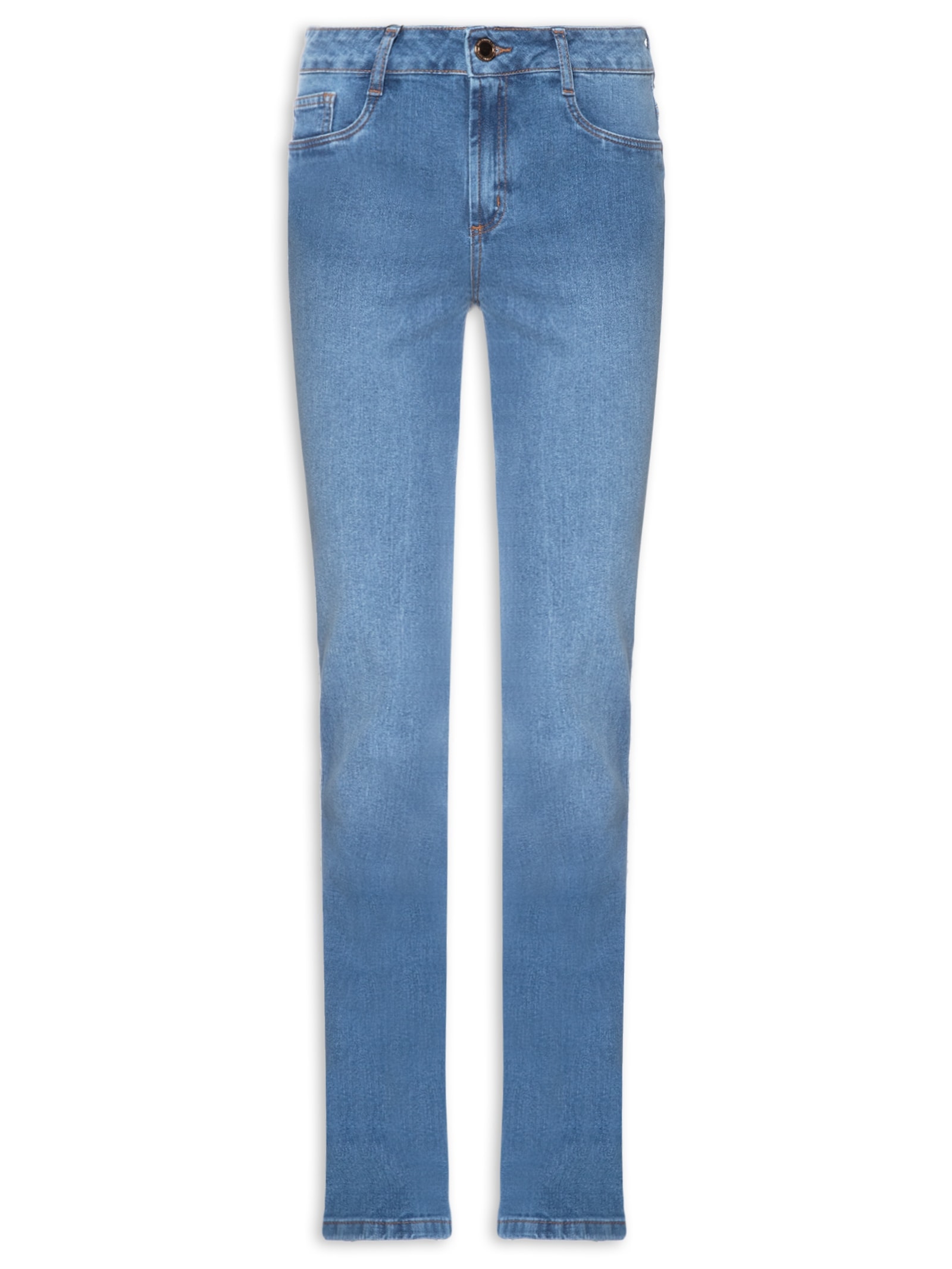 Calça Feminina Jeans Hera Boot Cut High Azul Lança Perfume