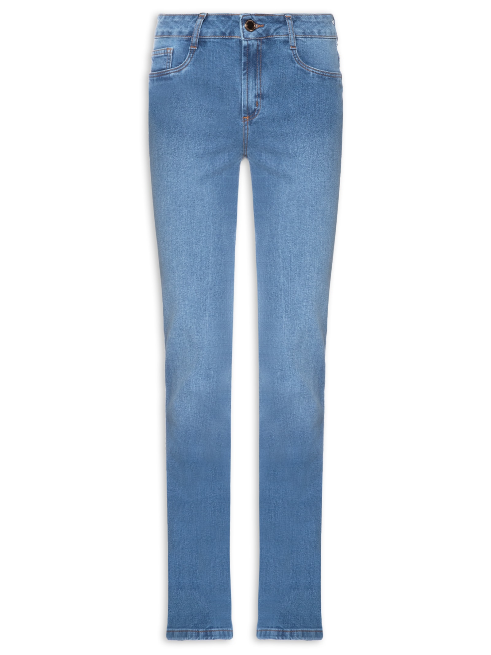 Calça Feminina Jeans Hera Boot Cut High Azul Lança Perfume