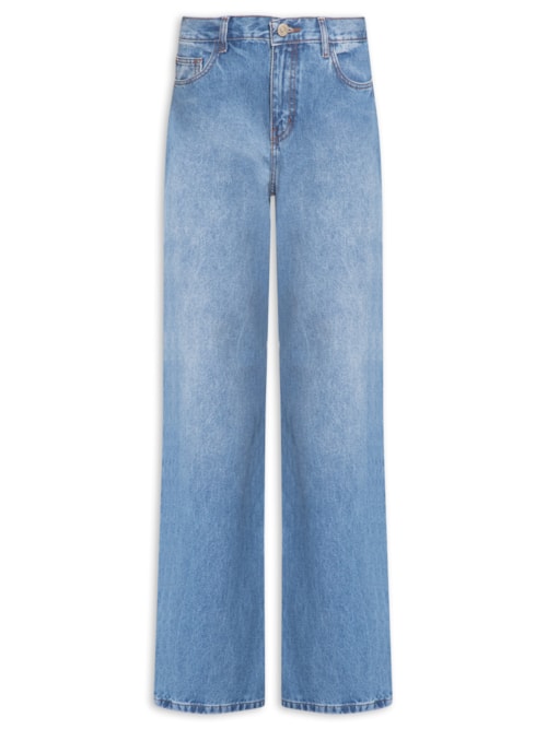 Calça Feminina Jeans I Reta Epifania - Azul