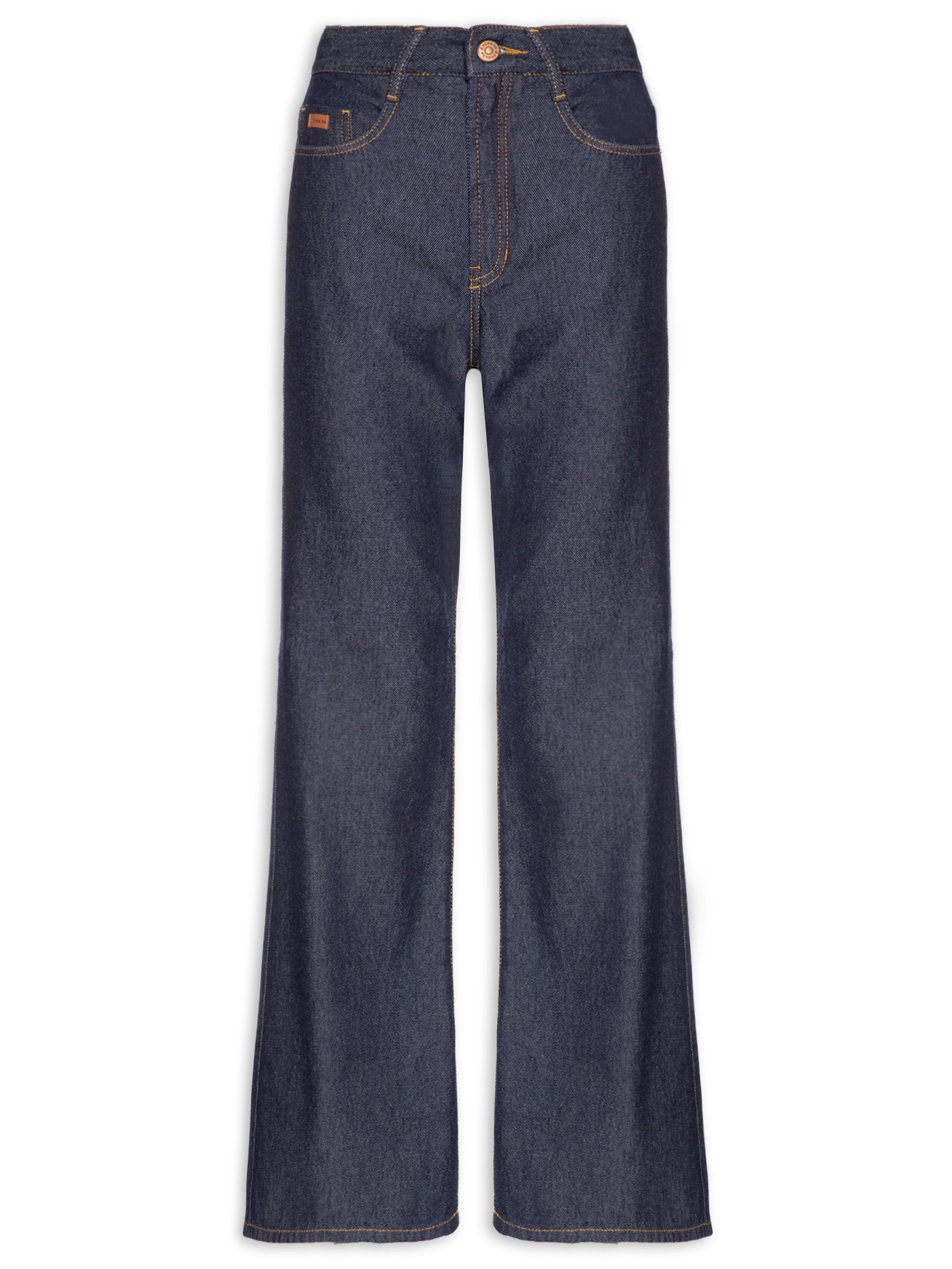 Calça Feminina Jeans Intense Blue Azul Dress To