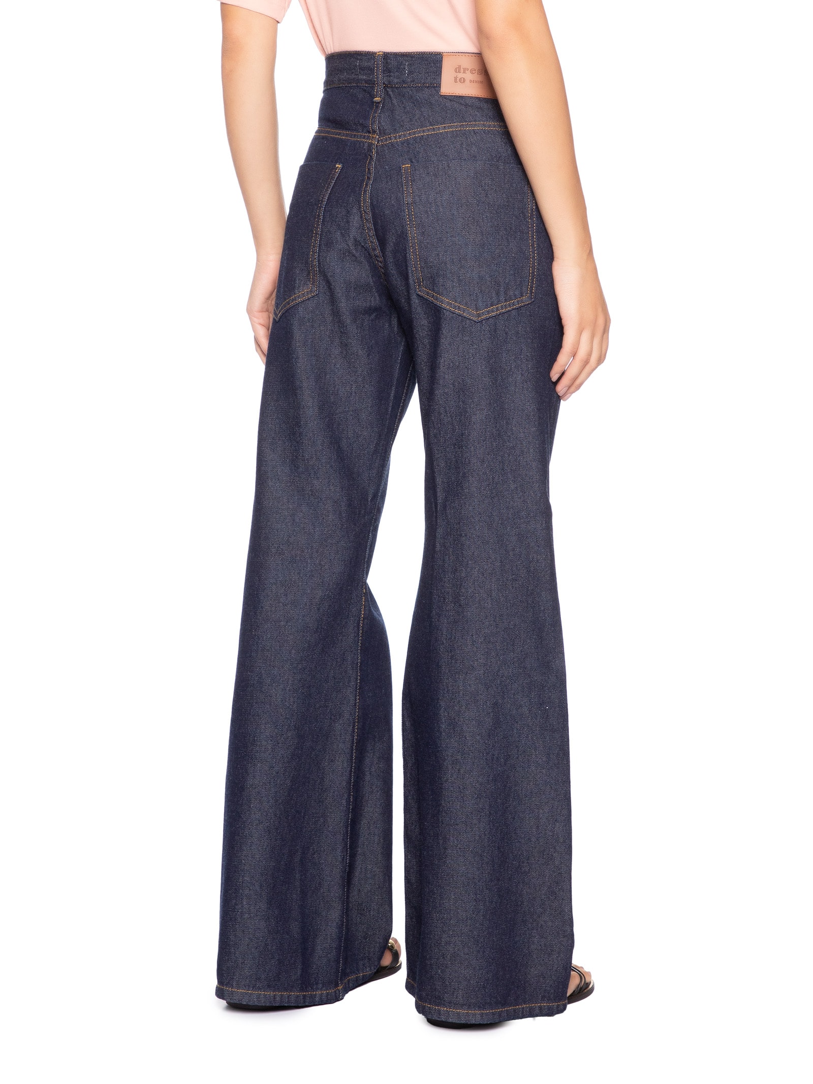Calça Feminina Jeans Intense Blue Azul Dress To