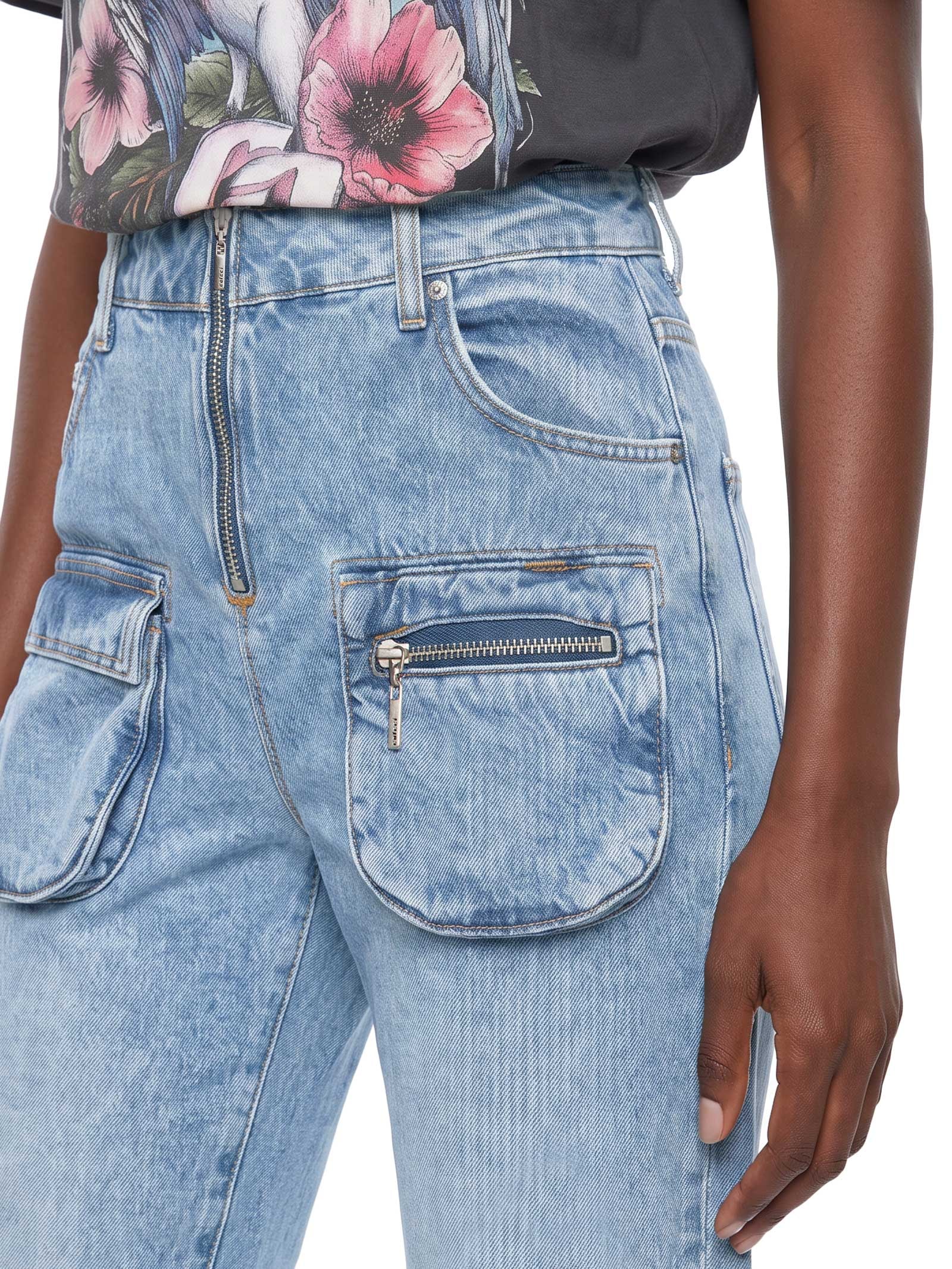 Calça Feminina Jeans Jade Azul Colcci