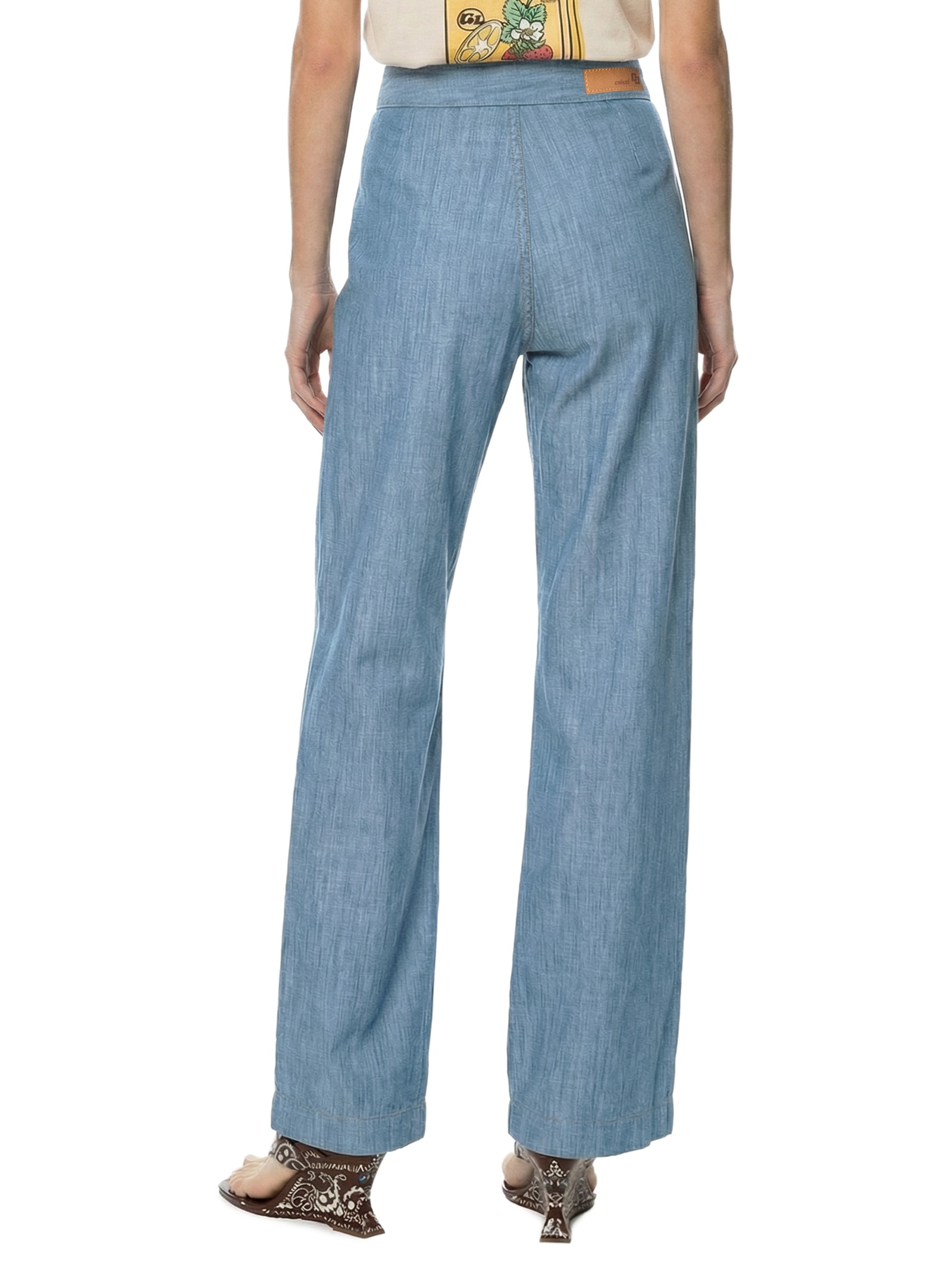 Calça Feminina Jeans Joana Azul Colcci