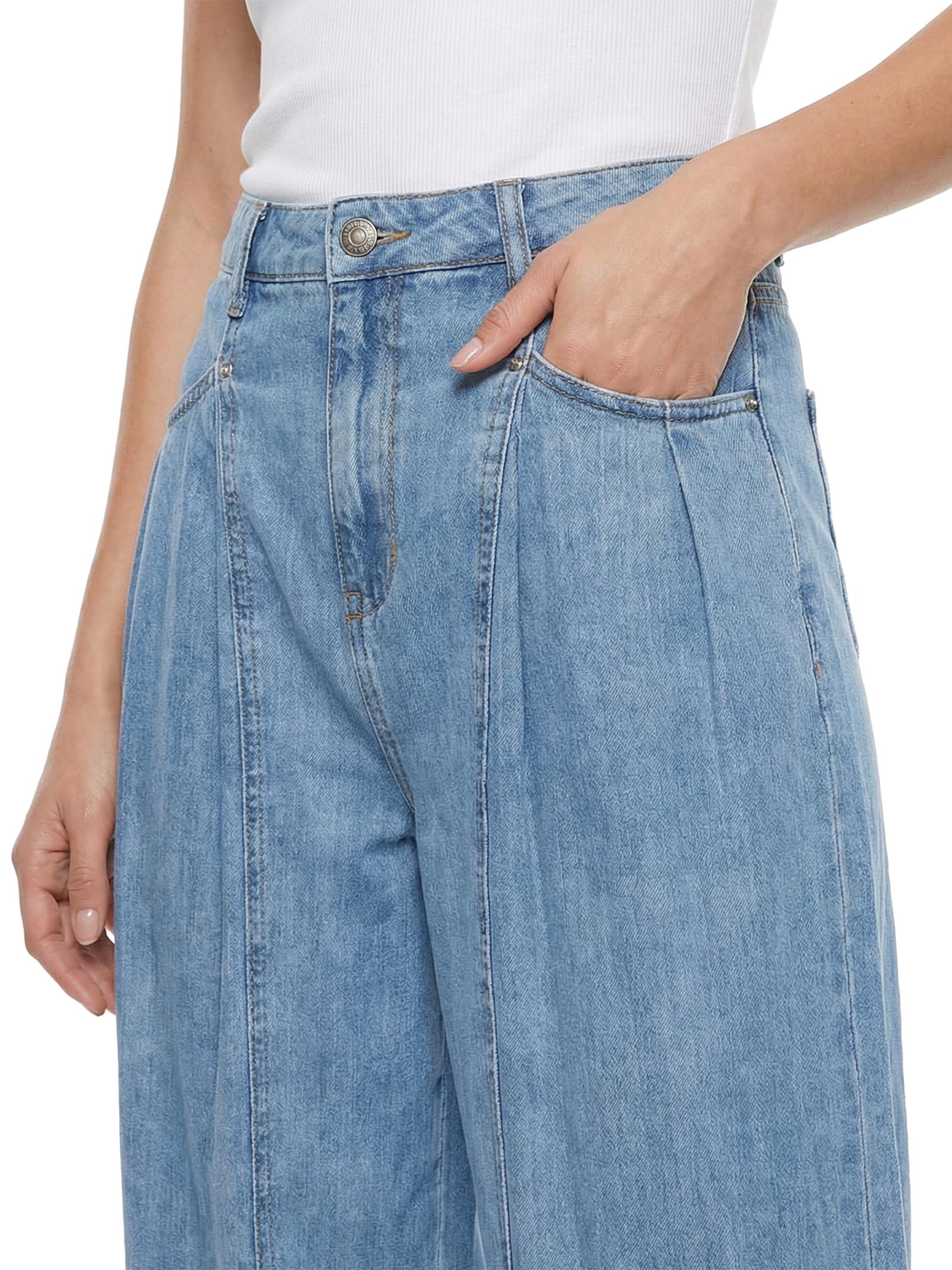 Calça Feminina Jeans Joana Azul Colcci