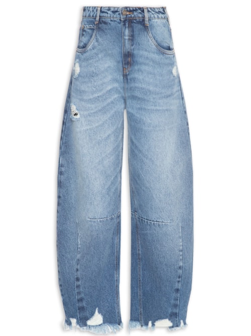 Calça Feminina Jeans Joana Barril – Azul