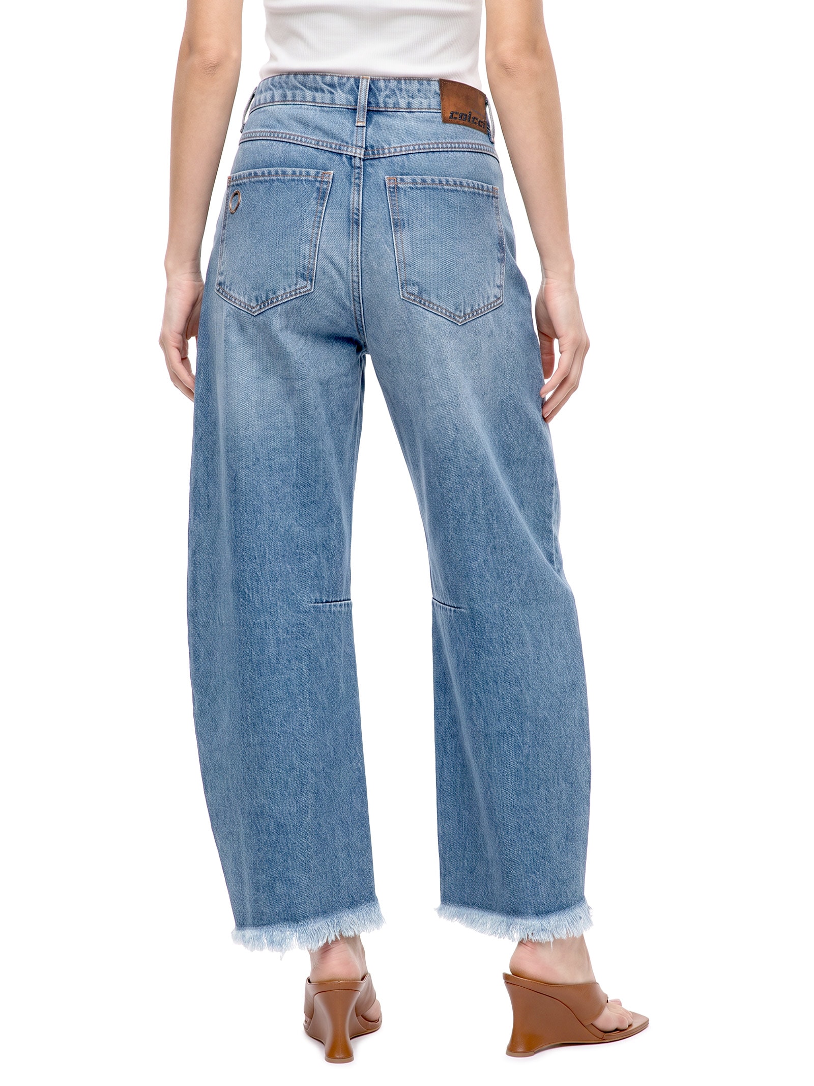 Calça Feminina Jeans Joana Barril – Azul Colcci