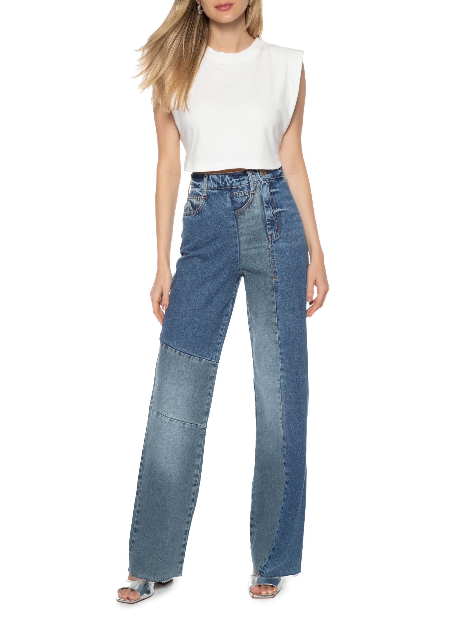 Calça Feminina Jeans Juliette Azul Colcci