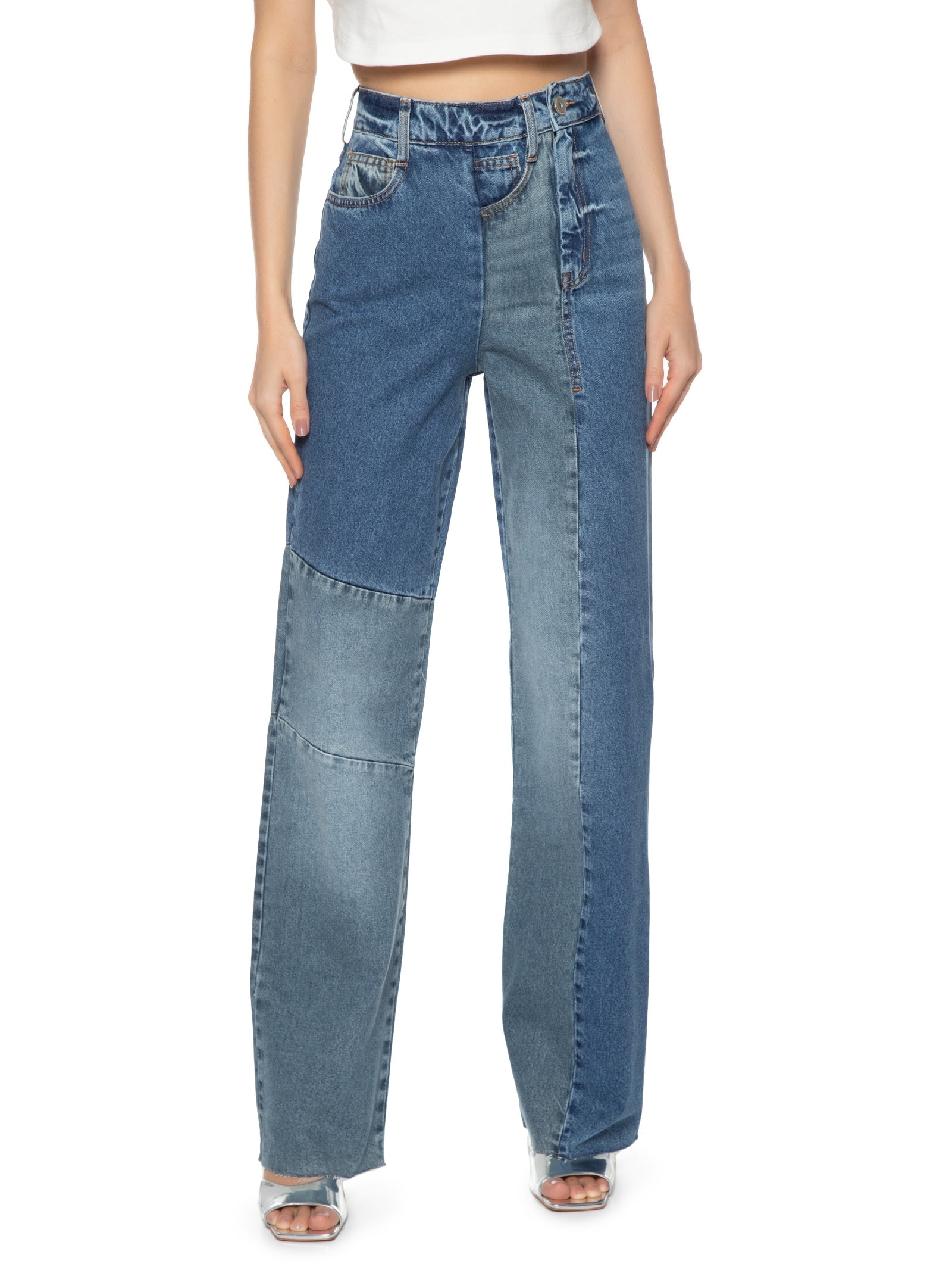 Calça Feminina Jeans Juliette Azul Colcci