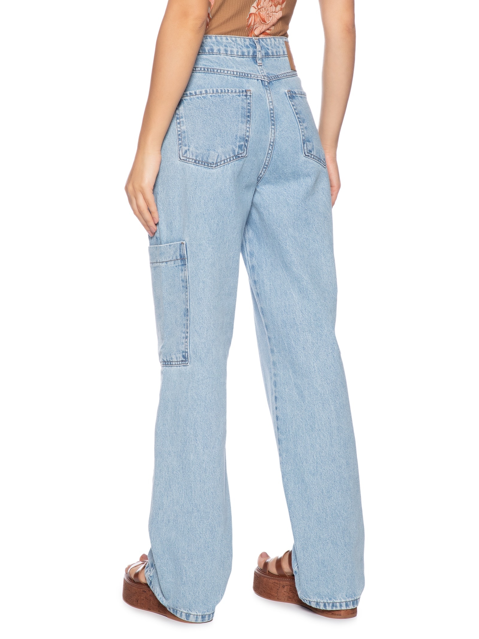  Calça Feminina Jeans Juliette Azul Colcci