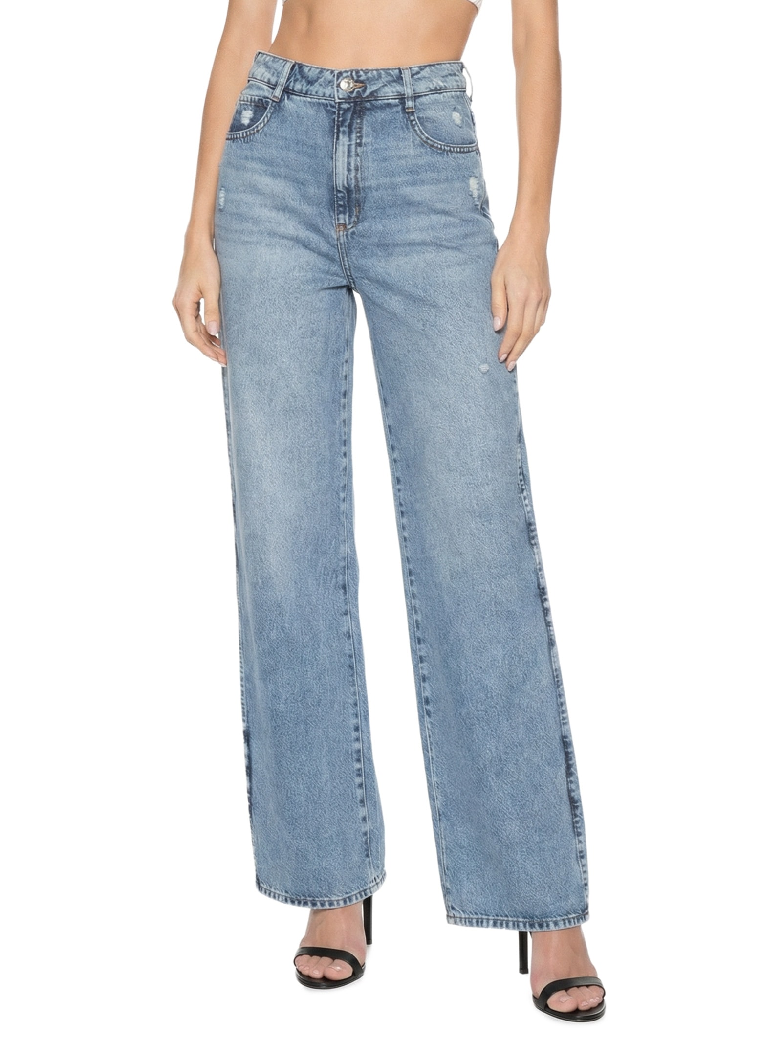 Calça Feminina Jeans Juliette Azul Colcci