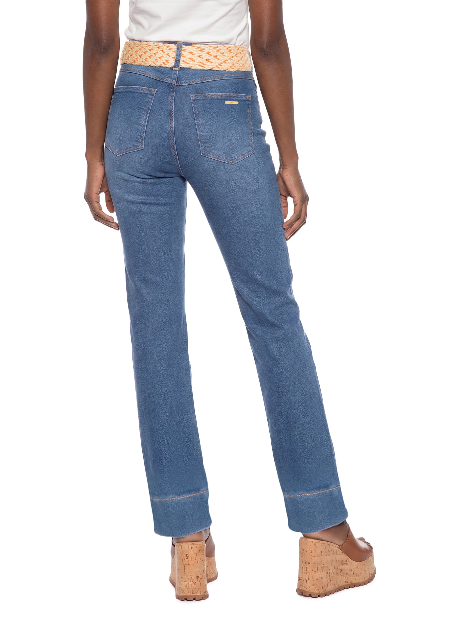 Calça Feminina Jeans Juliette Azul Colcci