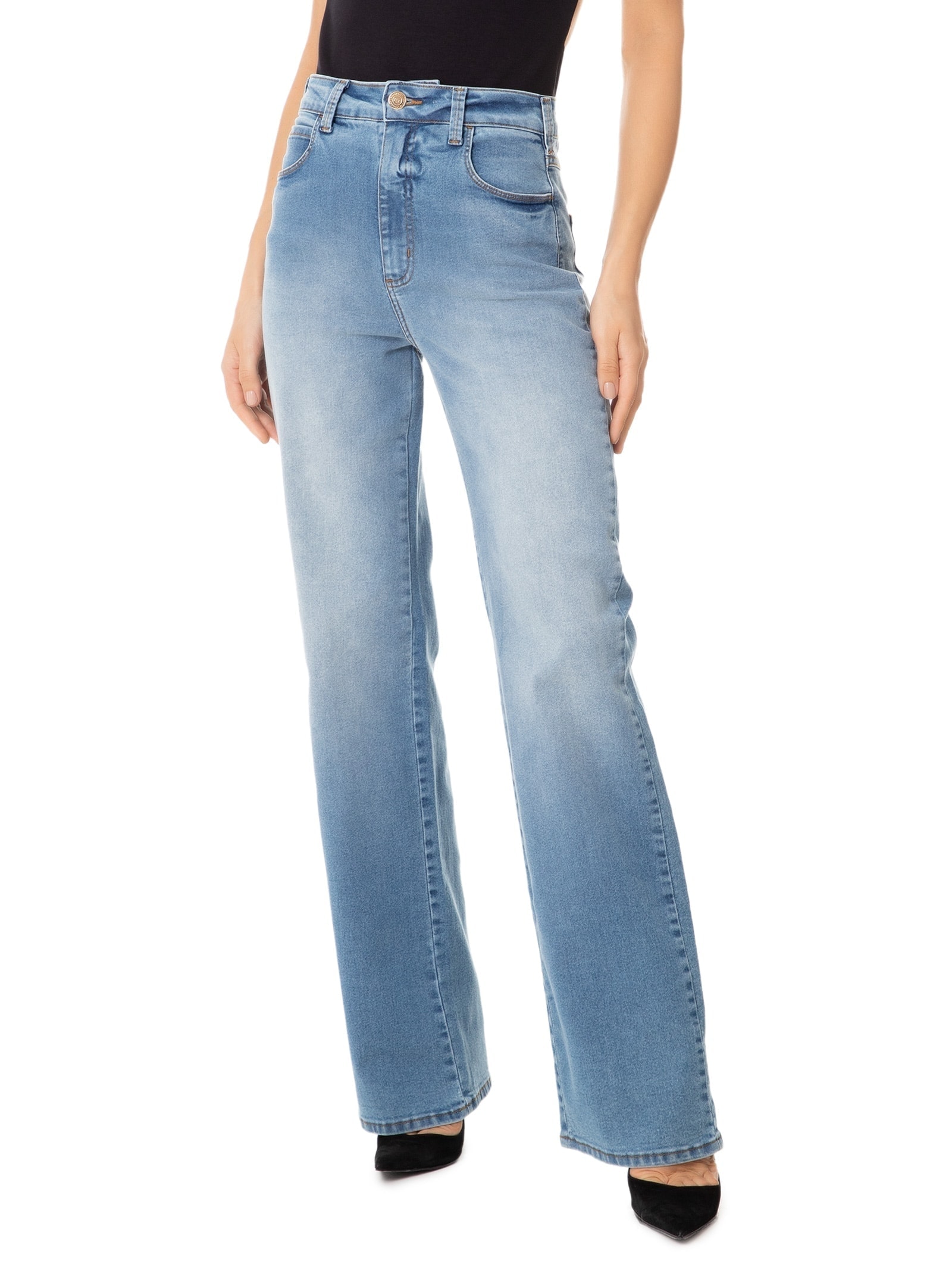 Calça Feminina Jeans Juliette Stretch Azul Colcci