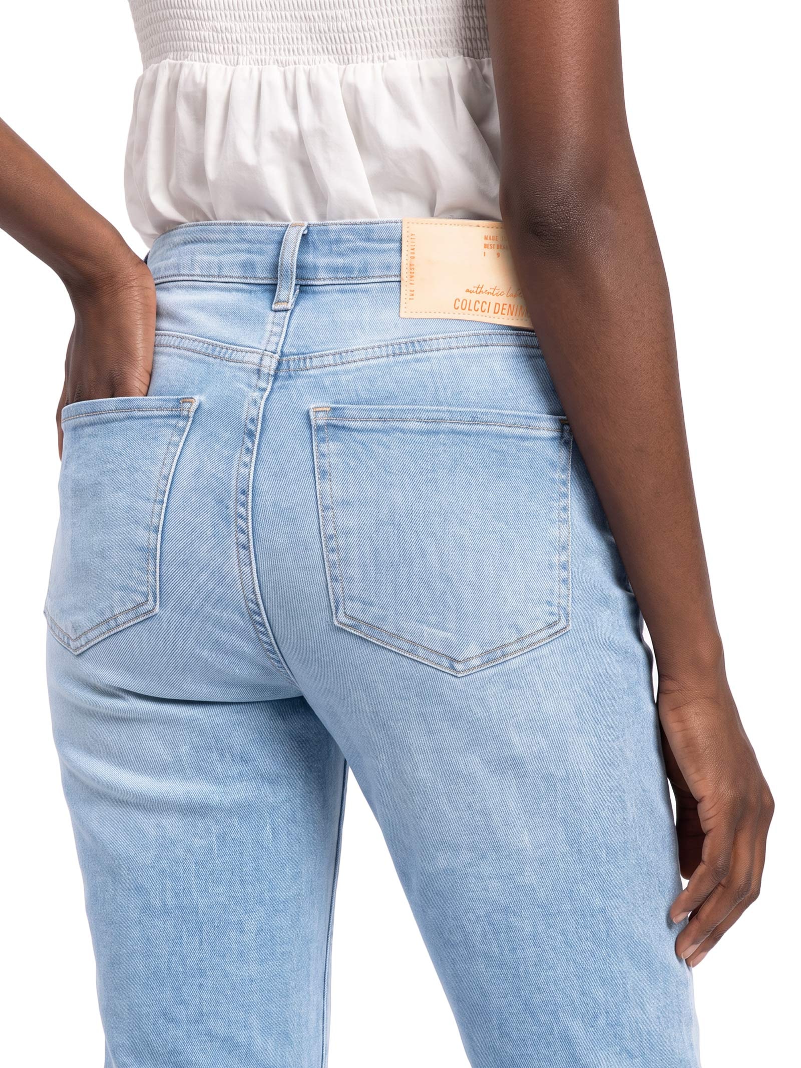 Calça Feminina Jeans Karen Azul Colcci