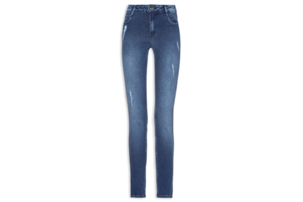 Calça Feminina Jeans Kim - Azul