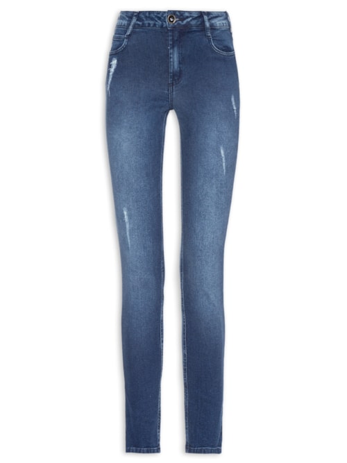 Calça Feminina Jeans Kim – Azul
