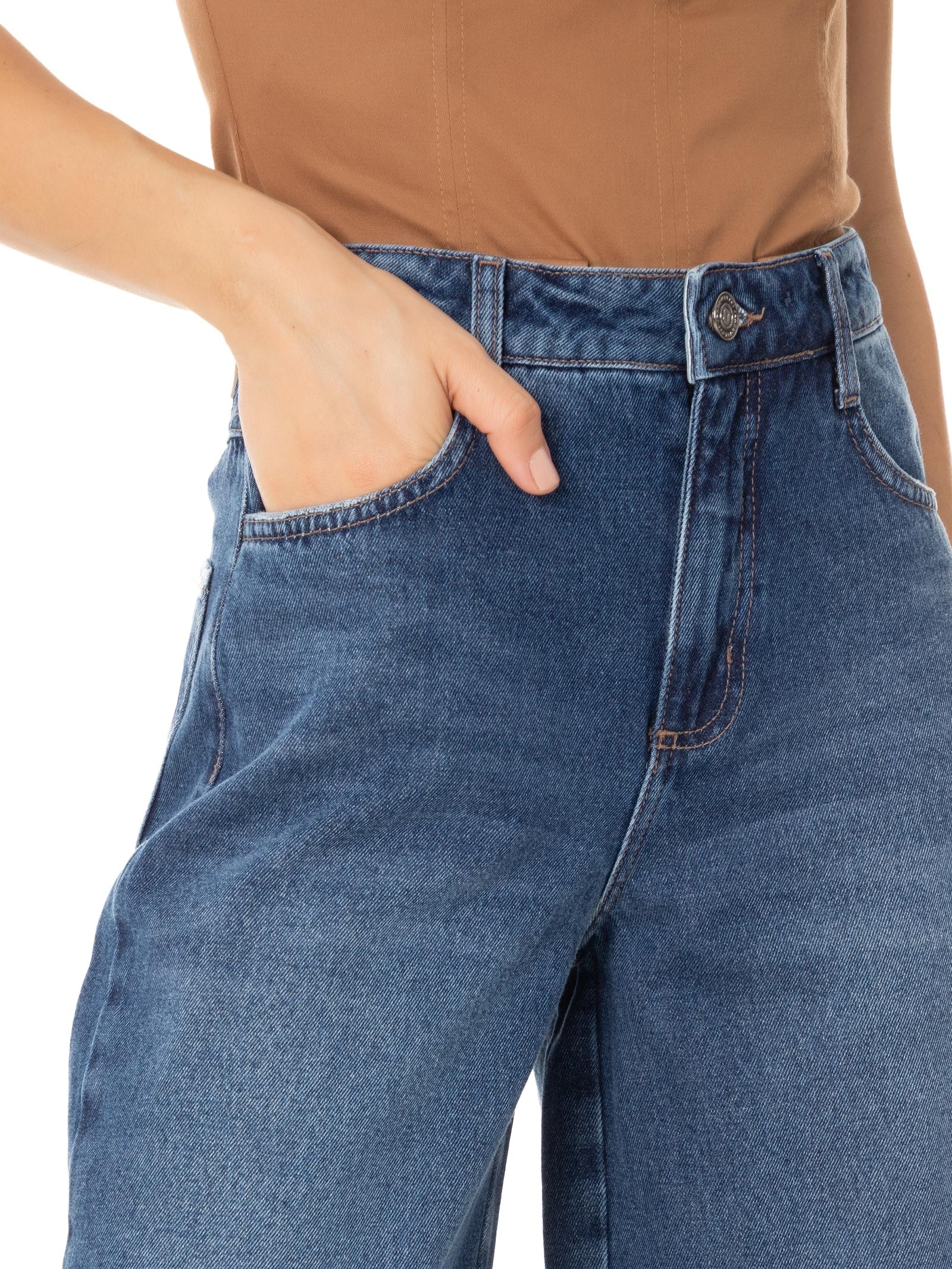 Calça Feminina Jeans Lisboa Azul Colcci Jeans