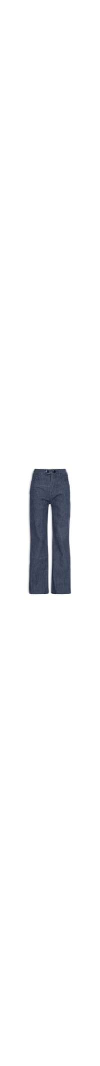 Calça Feminina Jeans Listrada - Azul