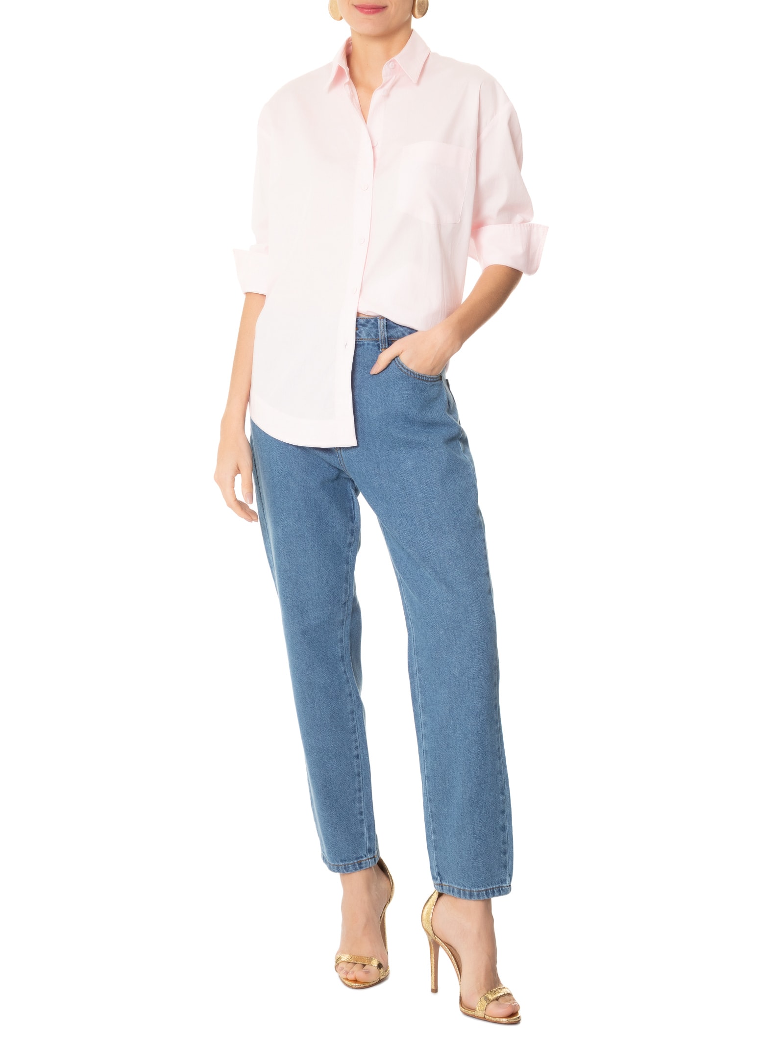 Calça Feminina Jeans Lola Azul Forum