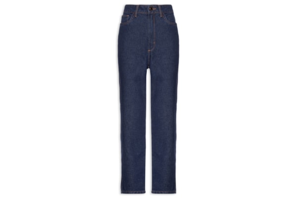 Calça Feminina Jeans Luna Mom Super High - Azul