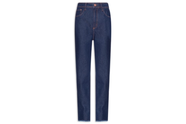 Calça Feminina Jeans Luna Super High - Azul