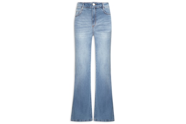 Calça Feminina Jeans Madrid Boot Cut - Azul
