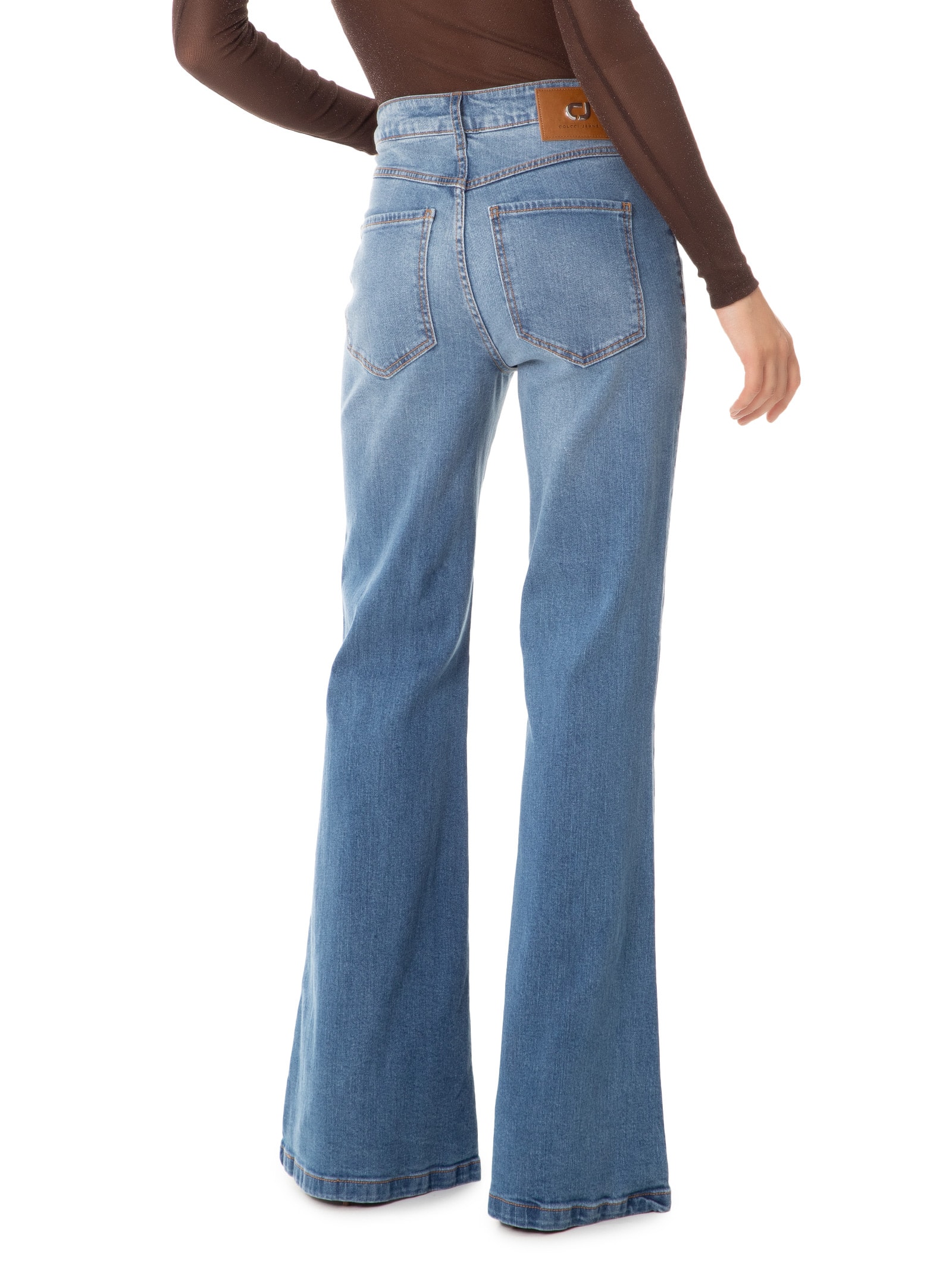 Calça Feminina Jeans Madrid Boot Cut Azul Colcci Jeans