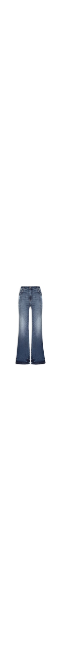 Calça Feminina Jeans Madrid Boot Cut - Azul