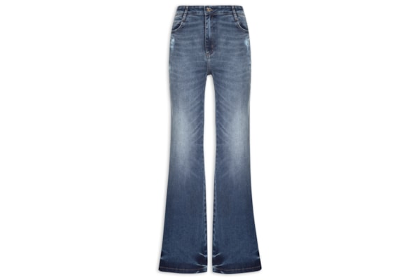 Calça Feminina Jeans Madrid Boot Cut - Azul