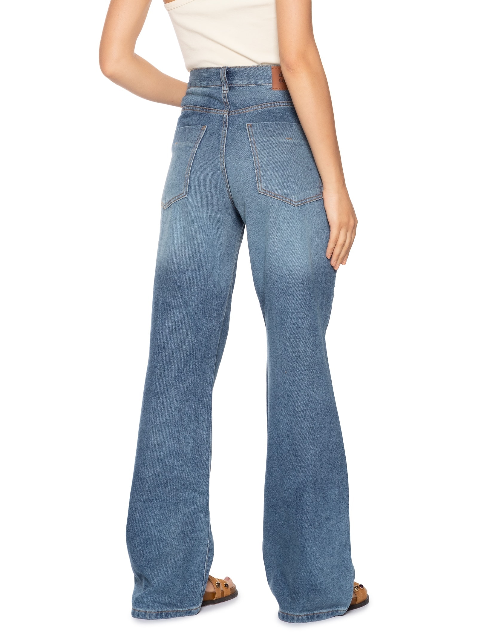 Calça Feminina Jeans Marcada Azul Dress To