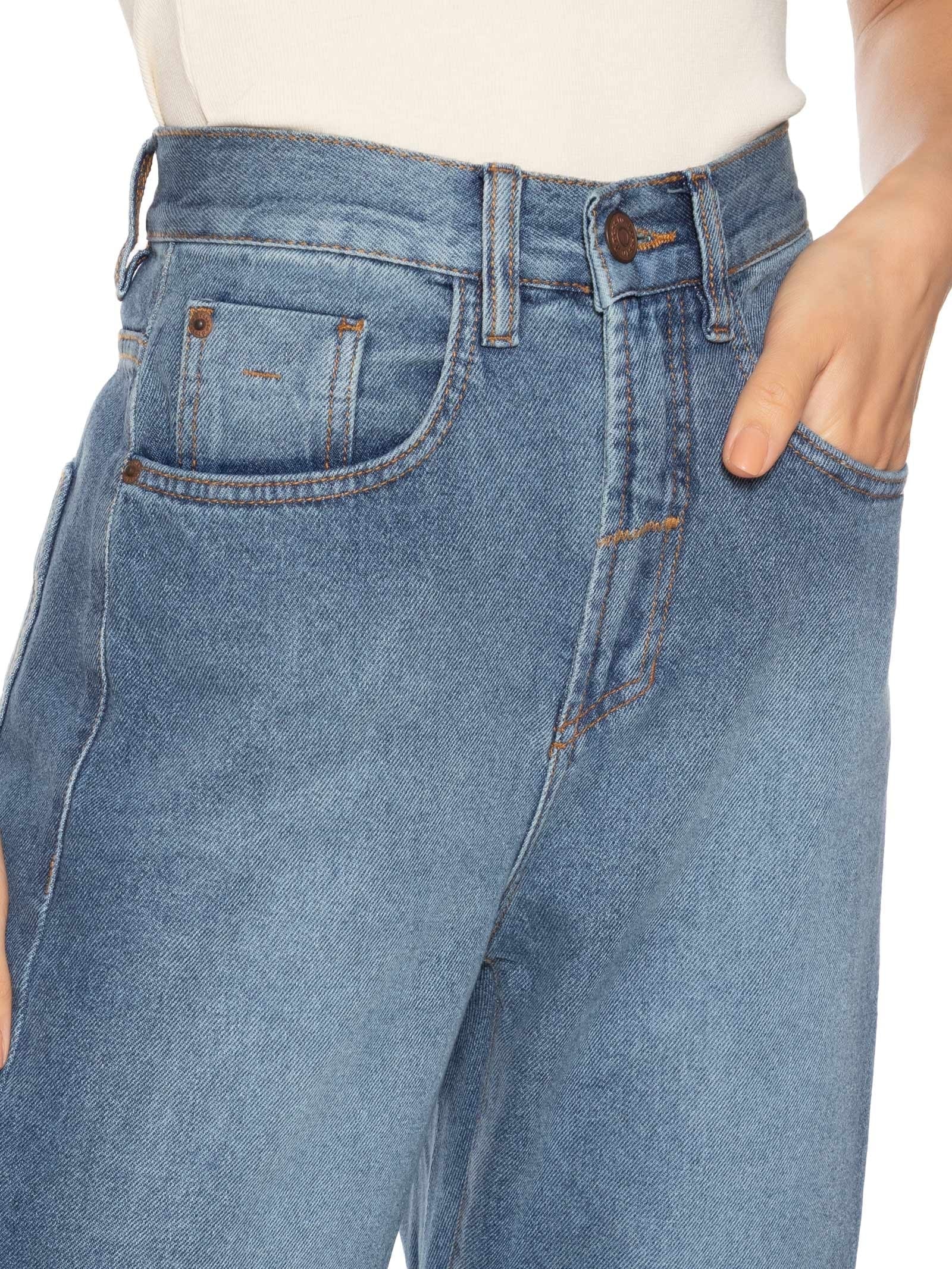 Calça Feminina Jeans Marcada Azul Dress To