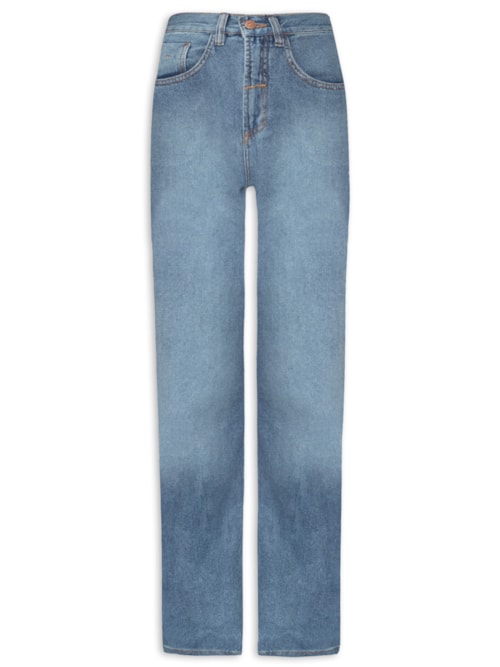 Calça Feminina Jeans Marcada – Azul