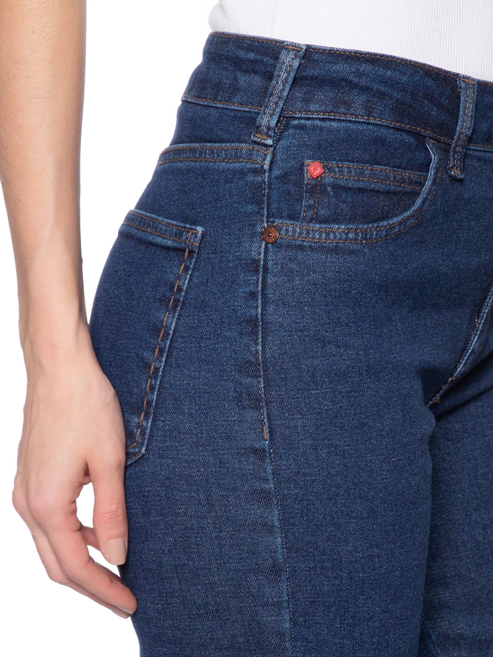 Calça Feminina Jeans Marisa 2 Slim Azul Forum