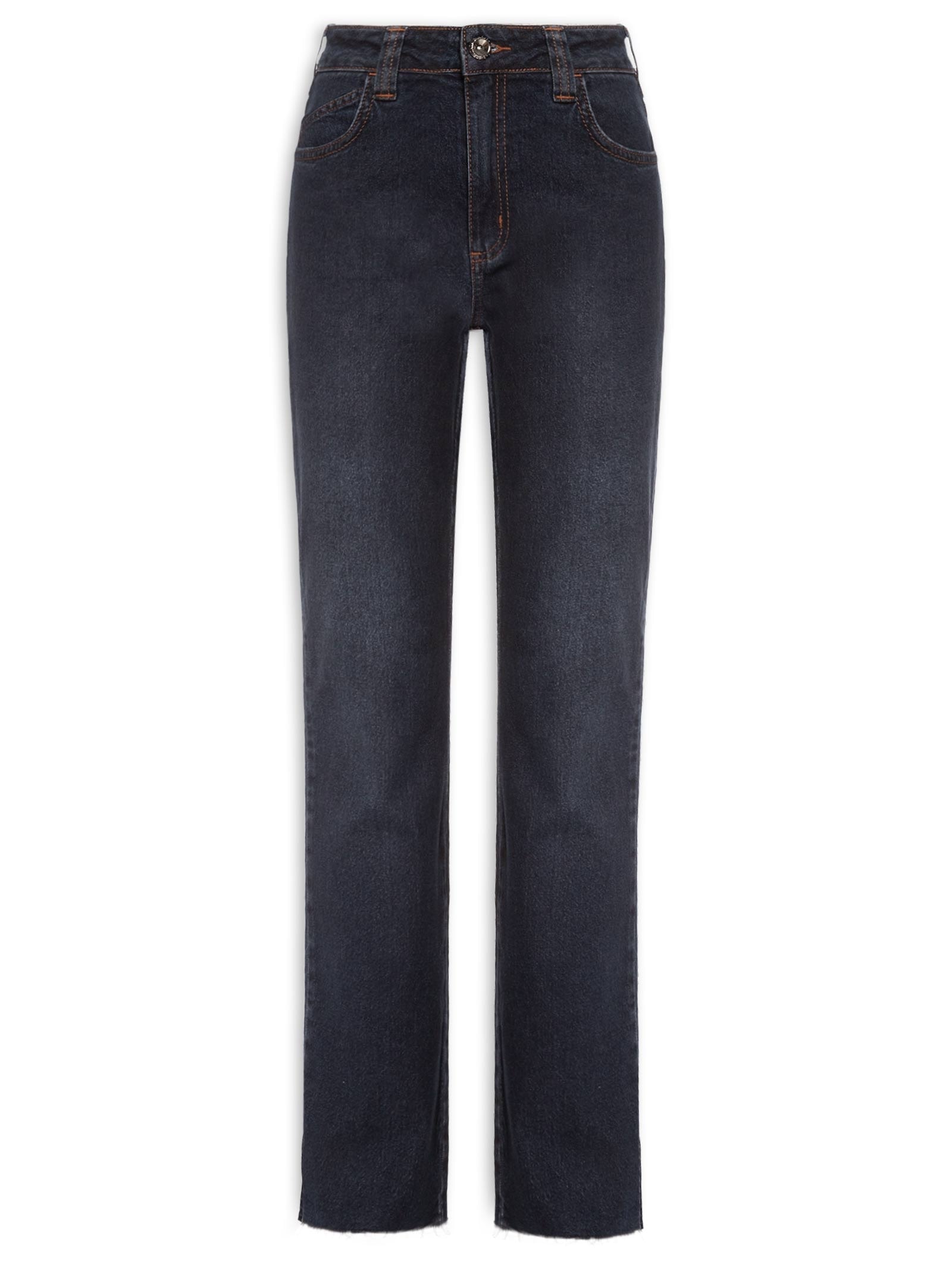 Calça Feminina Jeans Marisa 2 Slim Azul Forum