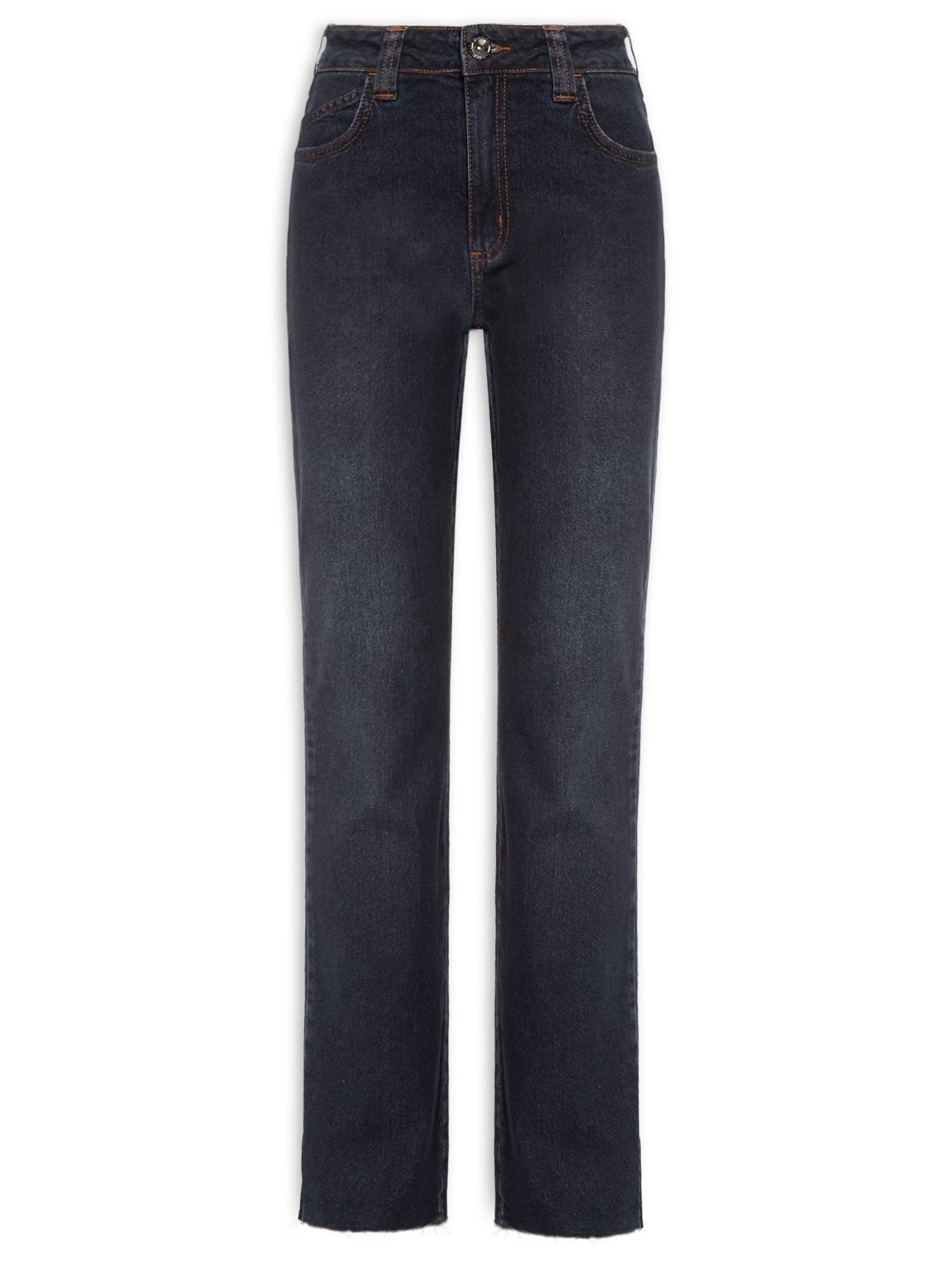 Calça Feminina Jeans Marisa 2 Slim Azul Forum